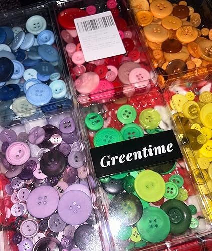 review-1-27 Customer photo showing Greentime buttons color variety