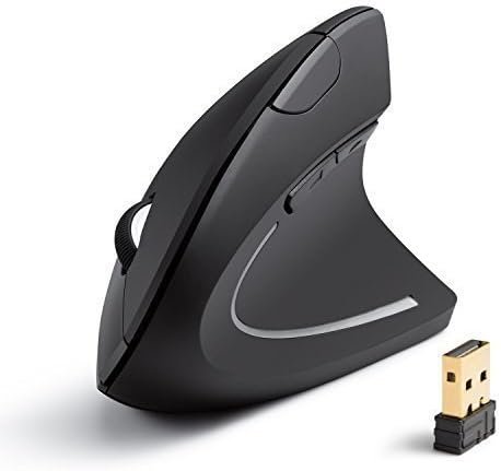 Bottom of the Anker mouse with the 2.4 GHz USB receiver compartment